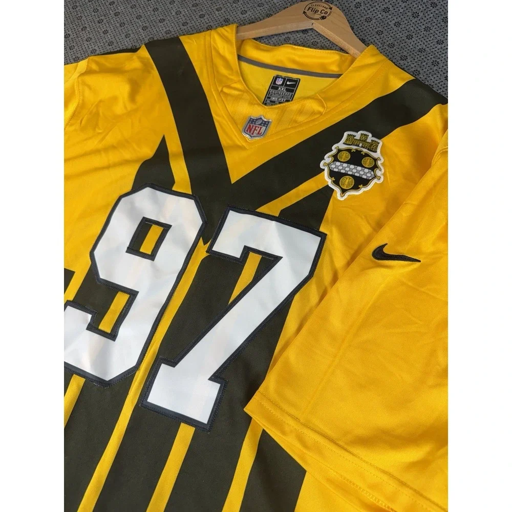Cameron Hayward Pittsburgh Steelers Nike Gold Alternate 1933 Men's 2XL Jersey 97